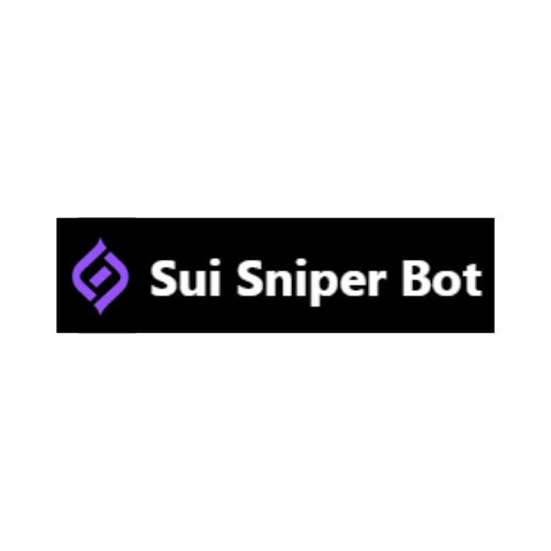 Sui Sniper Bot Logo With Text